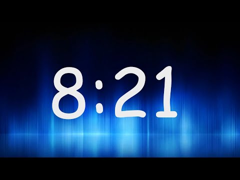 8:21 Minutes Timer / Countdown from 8min 21sec