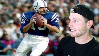 Celebrity Rugby Player Reacts to JOHNNY UNITAS #6 The Top 100 NFL's Greatest Players! Profile