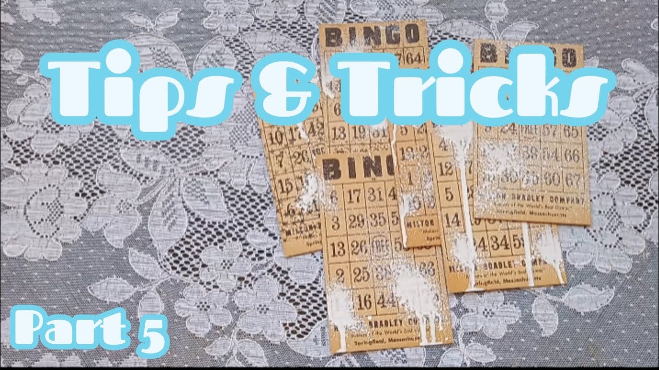 Tips & Tricks for Beginners/Everyone Grungy Splatter Technique