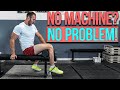 10 Leg Extension Alternatives & Substitutes: How To Train Quads Without Machines (At Home Options)