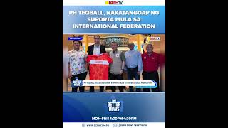 PH Teqball, nakatanggap ng suporta mula sa International Federation.