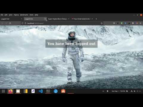 Login System using Tailwind CSS, React MUI and Django