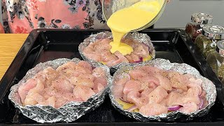 Don't cook chicken breast until you see this recipe ❗️ Tasty and easy ❗️