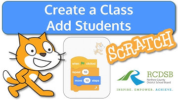 Create a Class & Add Students in Scratch