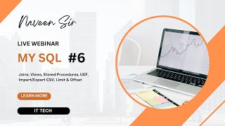 #6 MySQL Mastery in Hindi | Join, View, Procedure, Function, CSV, Limit &amp; Offset - Full Tutorial