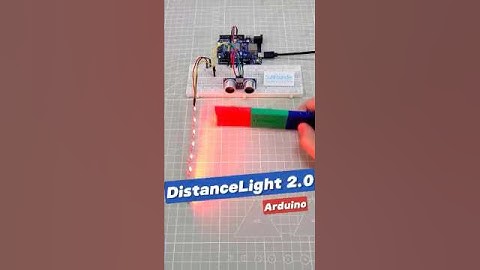 LEDs Change with Distance?! Ultrasonic Sensor + Arduino Magic! #arduino #arduinoproject