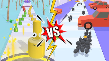 Juice Run Vs Tiny Run All Levels Gameplay Android iOS Walkthrough 3DG162