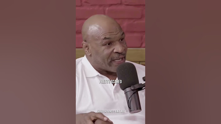Mike Tyson on why he cried before his fights 💯👑