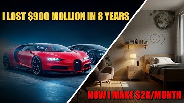I Had $900 Million at 25 – Today I Live in a One Bedroom Apartment