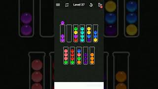 Ball Sort Color Water Puzzle 37 screenshot 1