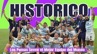 🏆 Los Pumas Seven Los Mejores del Mundo 💙🤍💙 SVNS Singapur