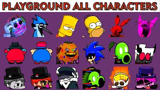 FNF Character Test | Gameplay VS My Playground | ALL Characters Test