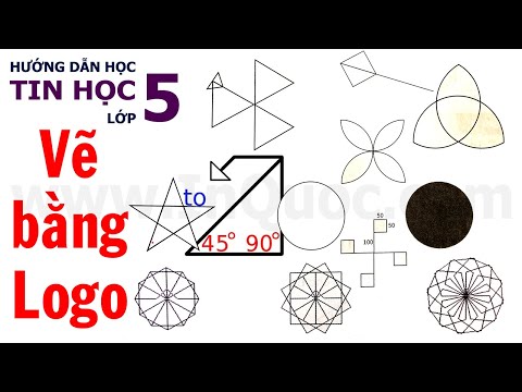 🐢 Hướng dẫn thực hành phần mềm Logo (Sách Bài Tập) 🐢 Bài 2 🐢 Chủ đề 4 🐢 Tin Học Lớp 5