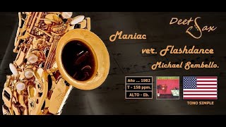 🇺🇸 MANIAC - ver. FLASHDANCE - Michael Sembello - Alto Sax