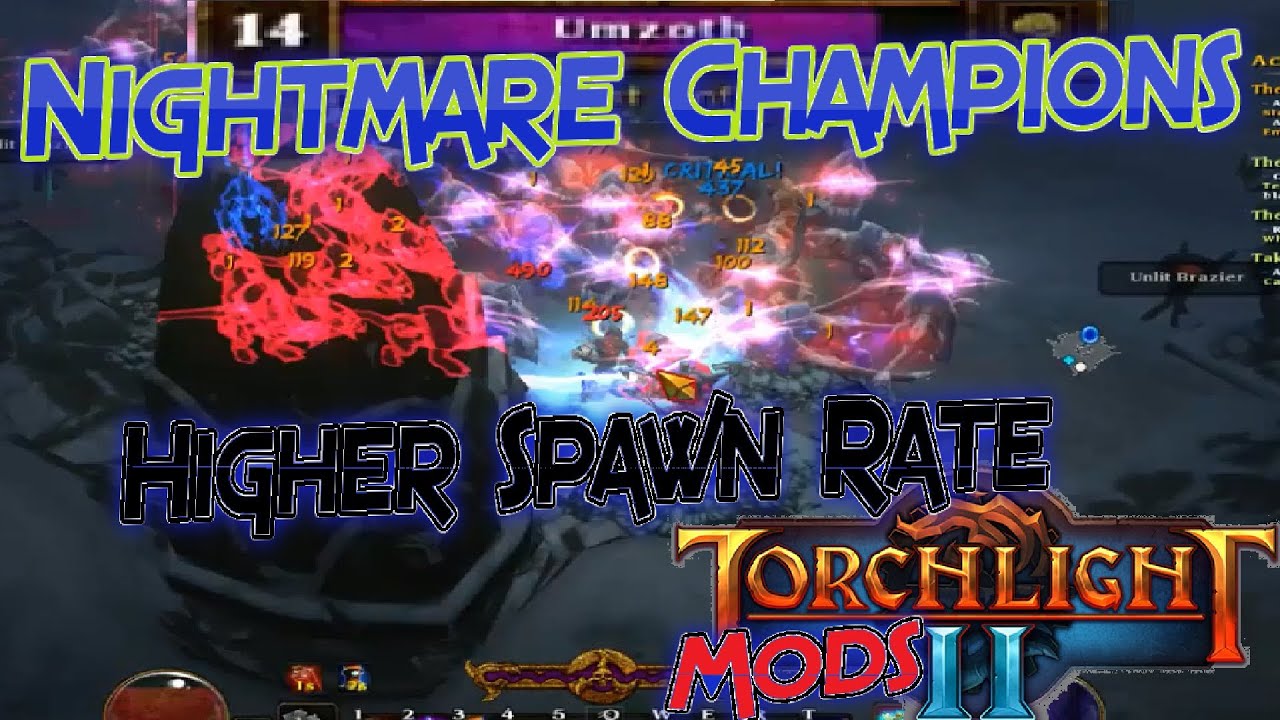 Torchlight 2 mods: Epic champion spawn rate with Nightmare Champion ...