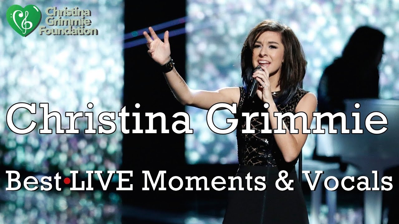 VOCAL COMPILATION - Christina Grimmie - Best LIVE Moments & Vocals.