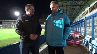 Gavin Cowan: Post-Match Interview 30-10-2018 vs Hereford FC