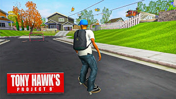 Tony Hawks Project 8 PPSSPP Gameplay