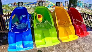 Rainbow Racer Water Slide at SplashMania Waterpark