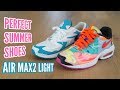 NIKE AIR MAX2 LIGHT - APPRECIATION / ON FEET (Blue Lagoon and Atmos)