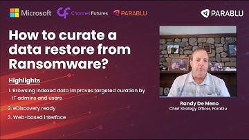 How to Perform a Curated Restore After a Ransomware Attack