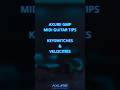 Programming Velocities with Axure GMP #guitar #midi #producer #audioengineer #audio #midiguitar