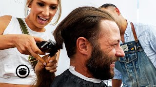 He’s Completely Different After Cutting 8 Years of Hair | Cut Loose