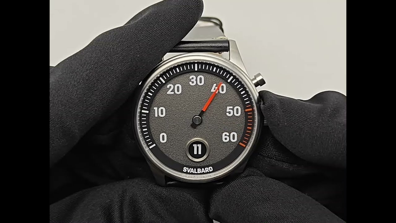 PRE-ORDER] Jump hour watch with retrograde minutes Svalbard Time
