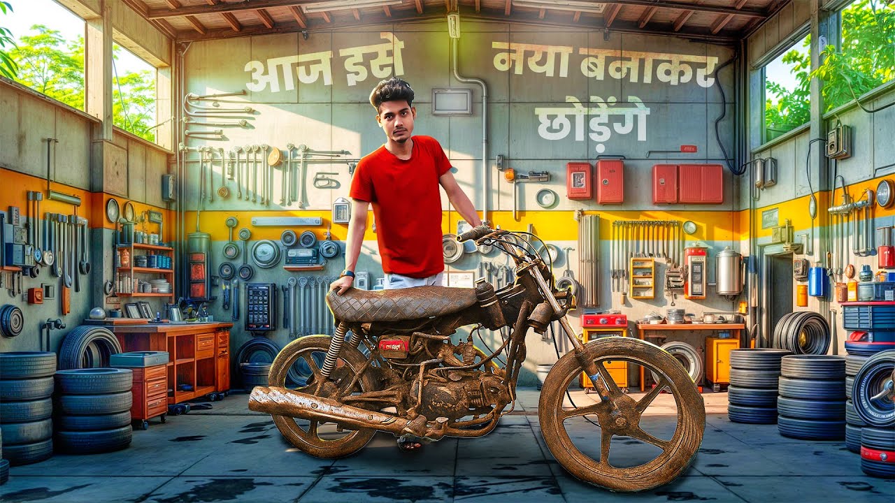 Kabad Bike Ka Full Restoration Kiya
