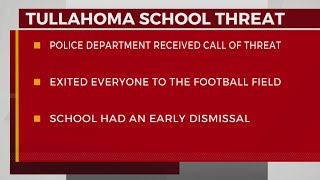 Tullahoma High School put on lockdown, later evacuated due to threat