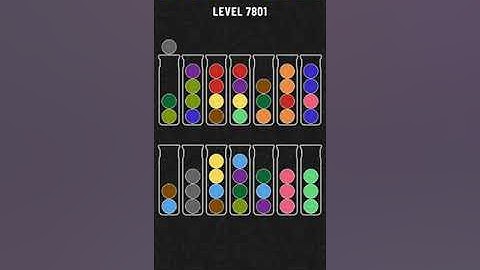 Ball Sort Puzzle Level 7801