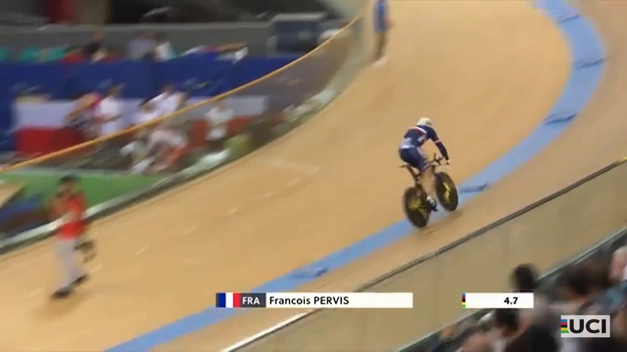 Francois Pervis 1km timetrial 2017 "the fastest man in the world".