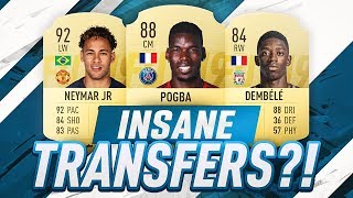 CRAZIEST TRANSFERS HAPPENING SOON!!