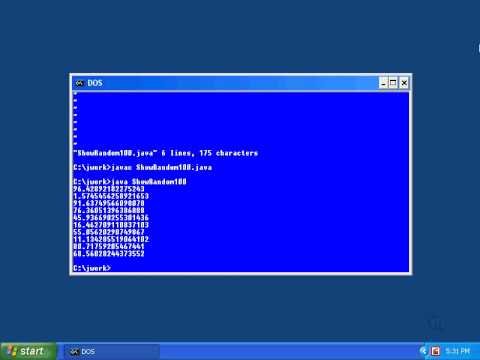 67.Java Intro -Chapter09.Introduction to Applets-Lesson7.Random