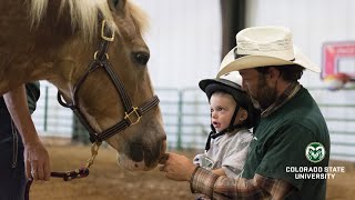 Equine-Assisted Occupational Therapy at the Temple Grandin Equine Center