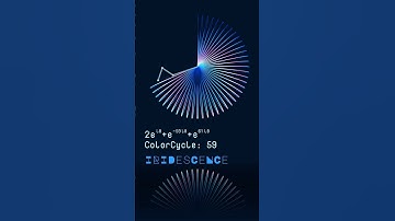 Math Art - Iridescent Spirograph #11