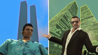 World Trade Center in GTA Games - Comparison screenshot 2