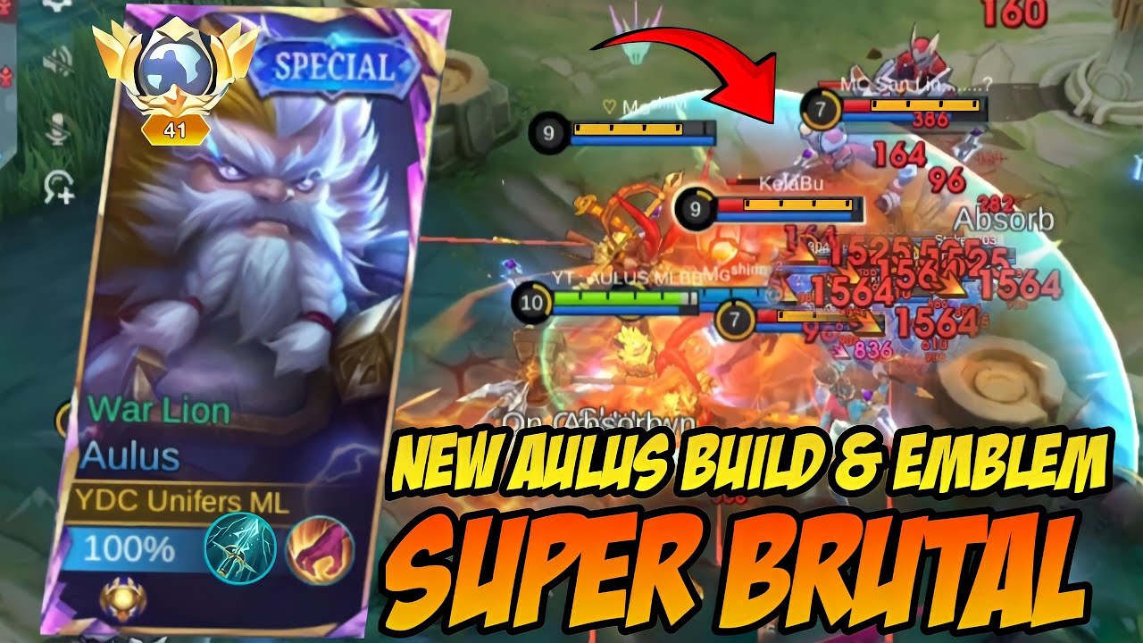 WTF DAMAGE‼️ NEW AULUS ONE SHOTE BUILD - TOP 1 GLOBAL AULUS - BEST ...