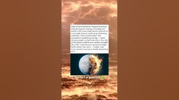 What if the earth stopped spinning 🌎#shorts