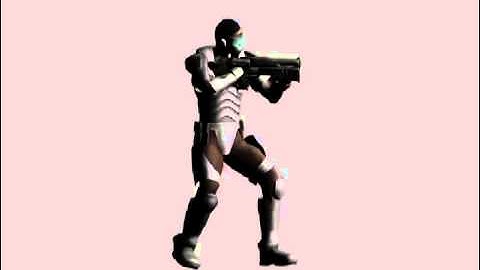 walk sneak run cycle animation (Character Studio).mp4