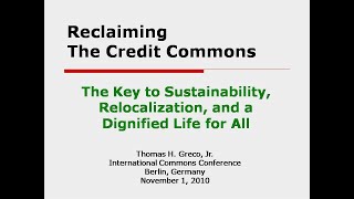 Play video: Reclaiming the Credit Commons