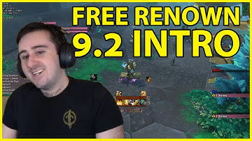 Free Renown from the 9.2 intro quests! Swap covenants before doing!!
