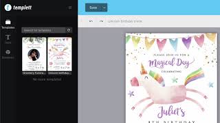 How to Save Your Work in Templett