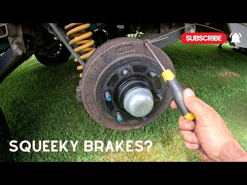 Stop squeaky brakes! How to clean your caravan drum brakes. - YouTube