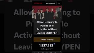 Spread The Word!! #heeseungcomeback #heeseung #fyp #makethisgoviral #petition #youtube