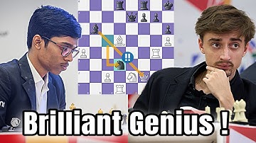 Daniil Dubov vs Praggnanandhaa | Pure Chess Magic!! 🔥