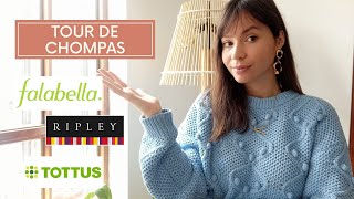 TOUR DE CHOMPAS INVIERNO 2021| Falabella, Ripley y Tottus - YouTube