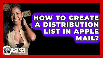 How To Create A Distribution List In Apple Mail? - TheEmailToolbox.com