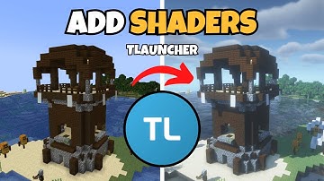 Hoe je shaders toevoegt in Minecraft TLauncher - Stap voor stap
