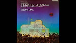 MARTIAN CHRONICLES READ BY LEONARD NIMOY RECORD LP